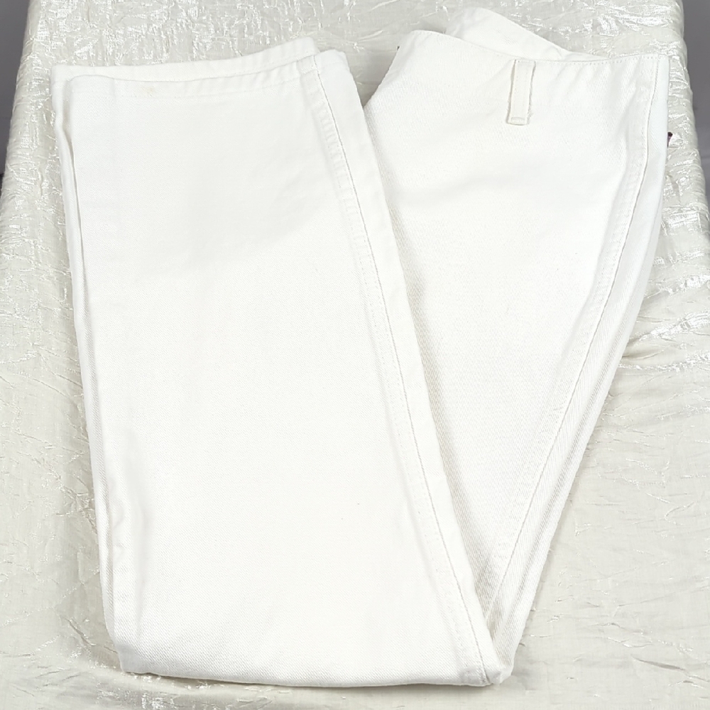 🐦 Petrie’s Picks Ralph Lauren Women's White Straight Leg Jeans